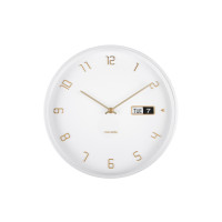 Nástenné hodiny Karlsson 5953WH, 30cm
